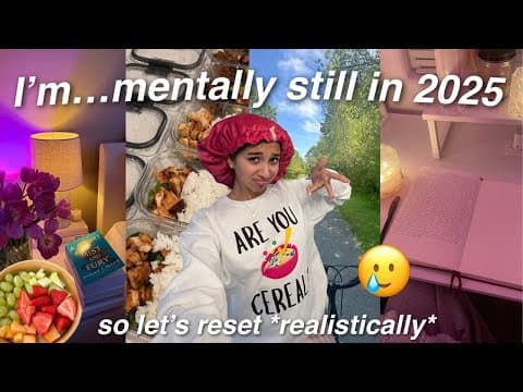 Preparing for the New Year With ZERO Motivation.... 2026 Prep Vlog ✨