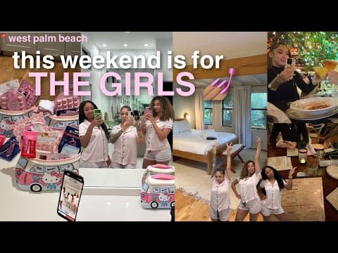 A 10/10 Girls Weekend in West Palm Beach 🏖️  Vision Boards, Arcade, Dinner & Drinks, + so much more