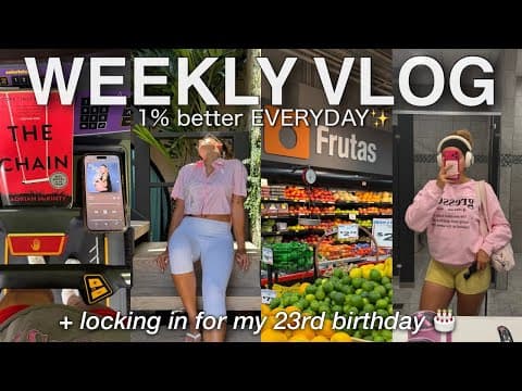 Weekly Vlog: I Finally Left… + Locking in for my 23rd + Gym/Diet Changes + Island Life in PR ☀️