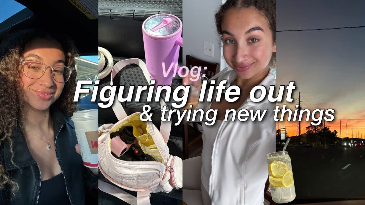 Days in the Life of a 22 Yr Old: Trying a Yoga Class, New Recipes, Podcast BTS, Gym & Groceries