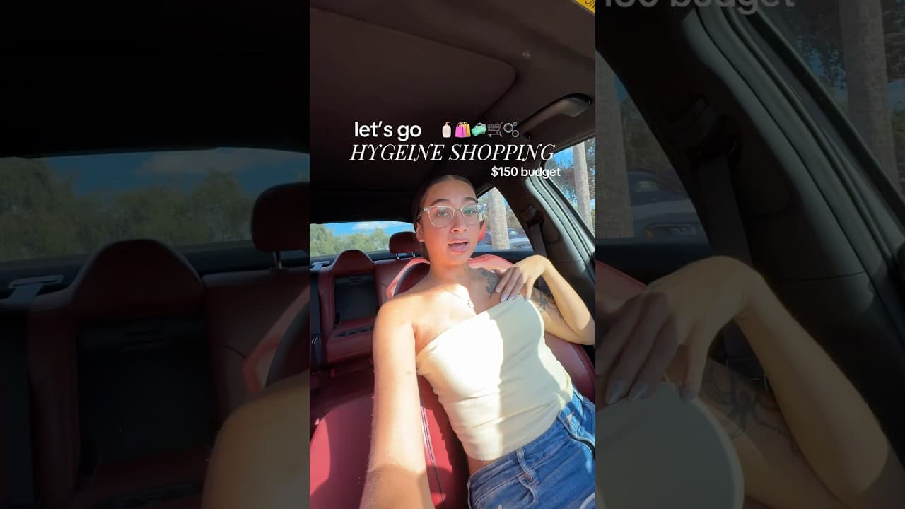 Full hygiene shopping vlog out now! 💗🌟 | 🎥: Alyssa Howard
